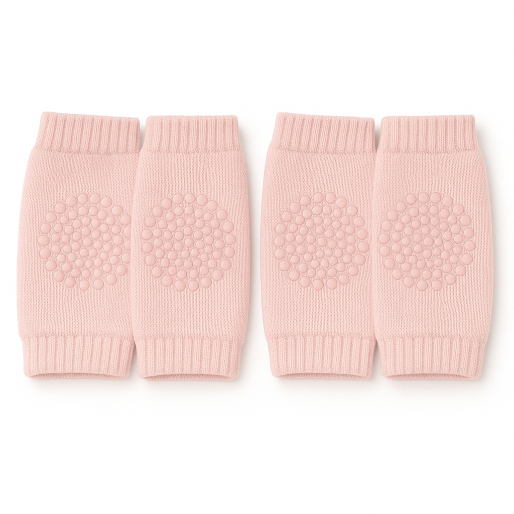 Kit Joelheira Infantil Antiderrapante – Leve 2 Pague 1 | Proteção para Bebês 0–2 Anos