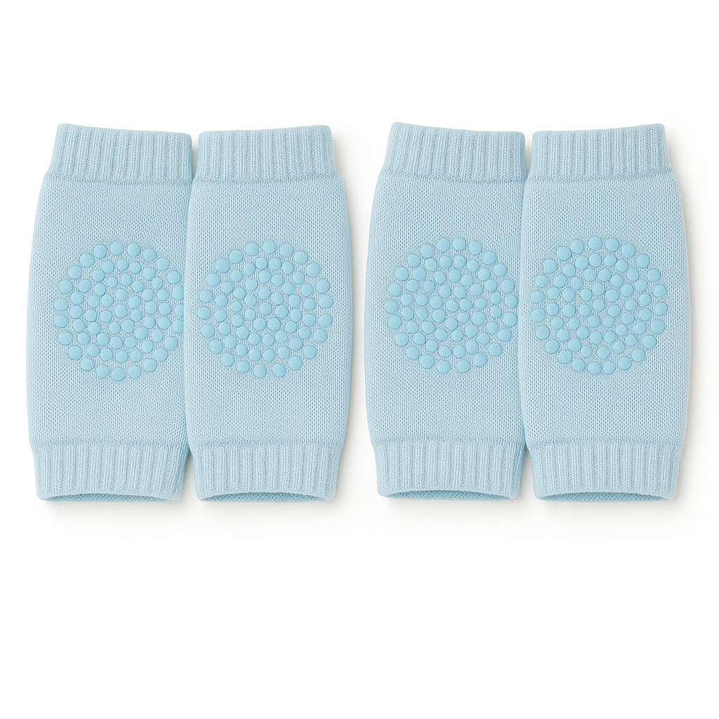 Kit Joelheira Infantil Antiderrapante – Leve 2 Pague 1 | Proteção para Bebês 0–2 Anos