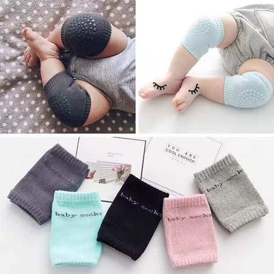 Kit Joelheira Infantil Antiderrapante – Leve 2 Pague 1 | Proteção para Bebês 0–2 Anos